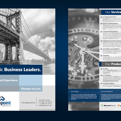 Flyer design